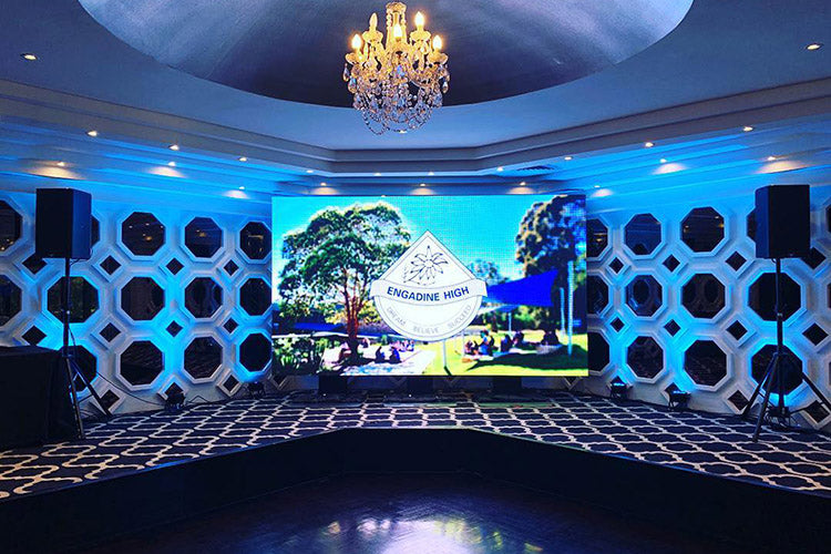 Outdoor Production screen from LKR Productions
