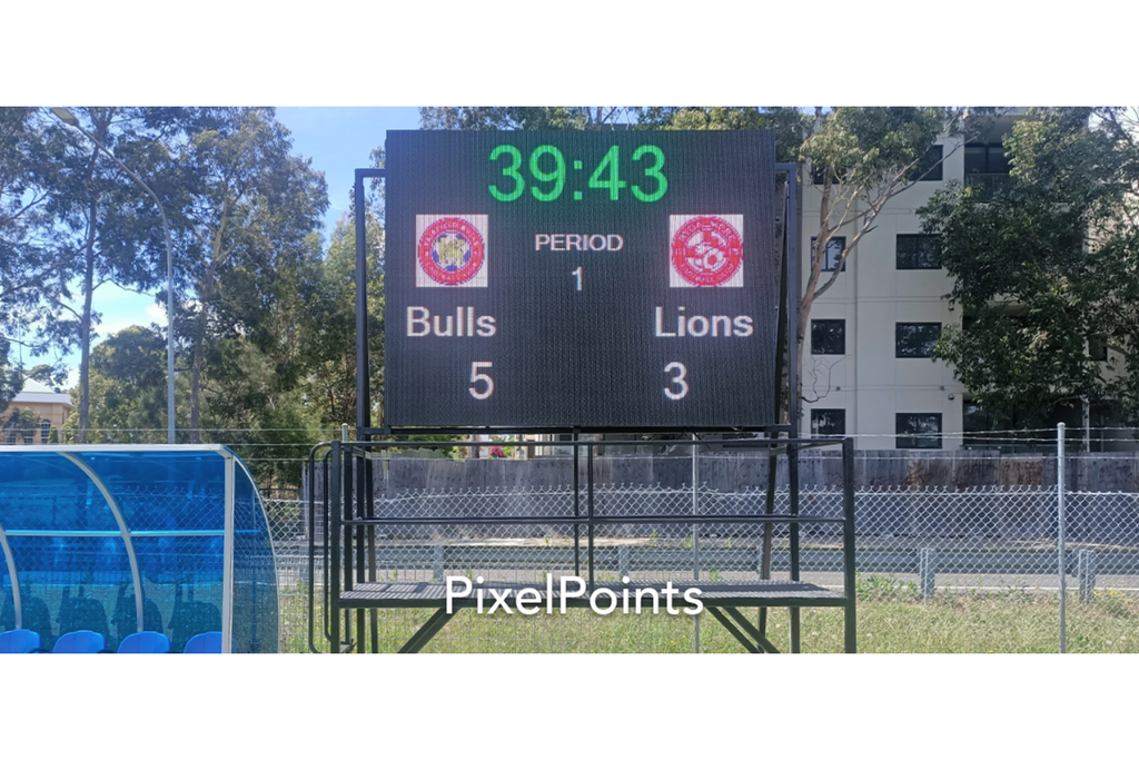 New scoreboard software from Event Pixels