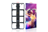 Event Pixels outdoor video display panel with curved clamp