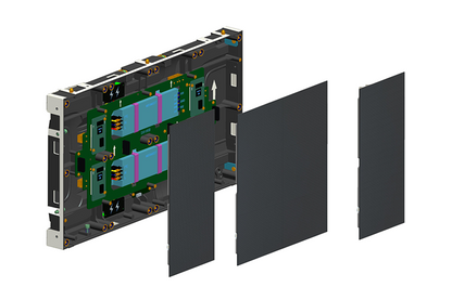 Event Pixels VD1.2IIDXSTV - P1.2 Indoor Installation Screen Exploded view