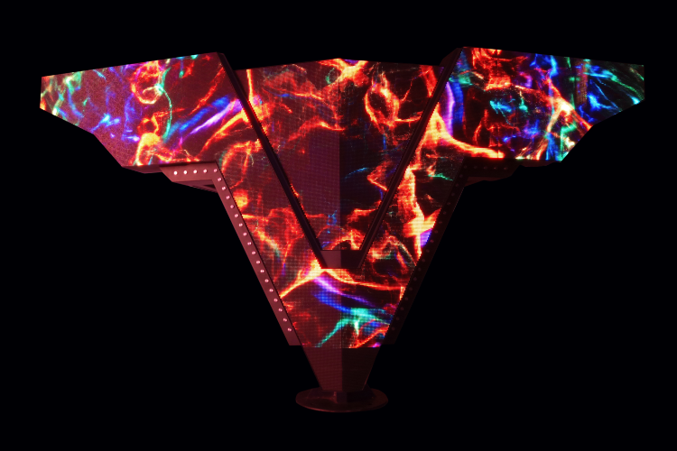 Event Pixels DJ Booth LED Screen